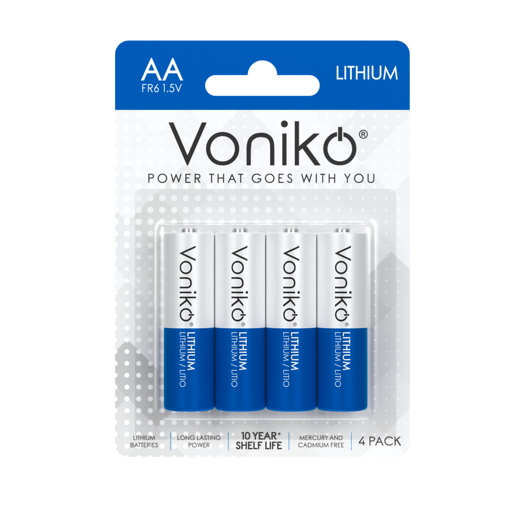 Lithium Battery AA AAA 9V